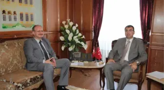 Rektör Prof. Dr. Galip Akhan'dan Vali Toprak'a Hayırlı Olsun Ziyareti