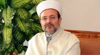 Diyanet İşleri Başkanı Görmez, Aksaray'da Açıklaması