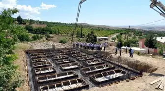 Tut İlçesinde 4 Derslikli İlkokul Temeli Atıldı