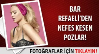 Bar Refaeli'den Pisuvarlı Poz!