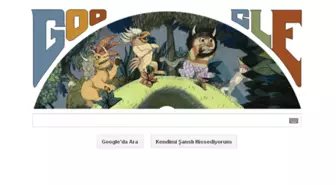 Google'dan Sendak'ın Doğum Gününe Özel Logo