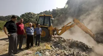 Aydın Belediyesi Köylerdeki Çöp Havzalarını Temizliyor