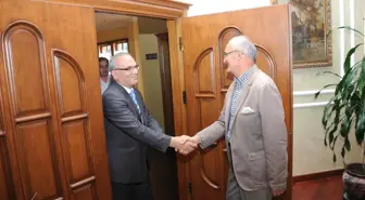 Kadef Yeni Yönetimi Başkan Yılmaz'ı Ziyaret Etti