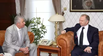 Gazeteciler Cemiyeti'nden Vali Ceylan'a Ziyaret