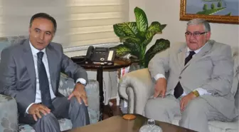 Etb Yönetim Kurulu Üyelerinden, Vali Altıparmak'a Hayırlı Olsun Ziyareti…