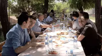 Çelikhan Emniyet Amirliği'nden Veda Yemeği