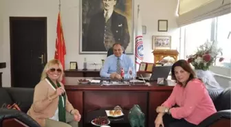 Ayşe Egesoy'dan Belediyeye Ziyaret