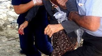 Kanala Düşen Yaşlı Kadın Yaralandı