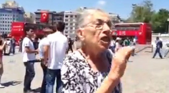 Gezi Olaylarına Tepki Gösteren CHP'li Teyze