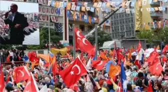 MHP'den, AK Parti'nin Sincan Mitinginde Açılan Bayrakla İlgili Suç Duyurusu