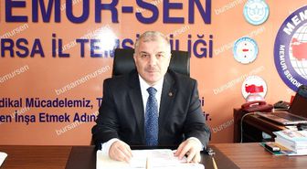 Memur-Sen İl Temsilcisi Şeker Açıklaması