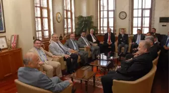 Başkan Yılmaz'a Ziyaretler