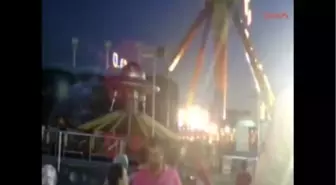 İzmit Lunaparkında Kaza: 4 Yaralı