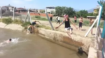 Sulama Kanalında Tehlikeli Serinlik