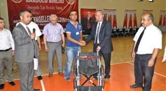 Sungurlu'da 20 Adet Tekerlekli Sandalye Dağıtıldı