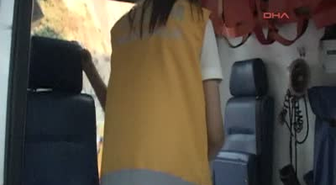 3 Kişinin Yaralandığı Kaza Güvenlik Kamerasında
