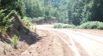 Kaymakam Çay Çevre Yolunundaki Çalışmaları İnceledi