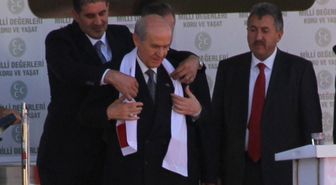 MHP Lideri Devlet Bahçeli'nin Erzurum'daki Birlik Mitingi (2)