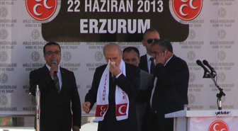 MHP'nin Erzurum Mitingi