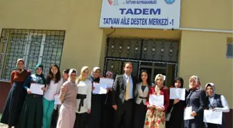 Tadem Kursiyerlerine Sertifikaları Verildi