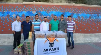 AK Parti Manavgat Gençlik Kolları'ndan Kandil Simiti