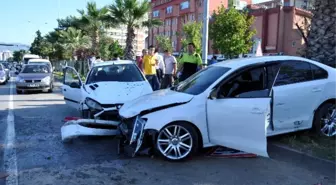 Samsun'da Zincirleme Trafik Kazası: 1 Yaralı