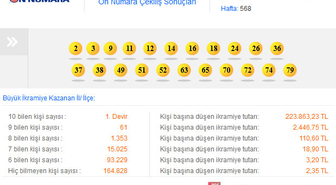 ON NUMARA 24 HAZİRAN SONUCU ÇEKİLİŞİ (MİLLİ PİYANGO ON NUMARA 568. HAFTA)