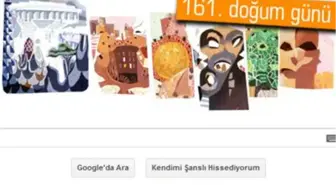 Google'dan Antoni Gaudi Doodle'ı