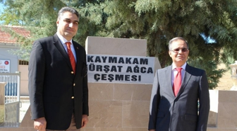 Kaymakam Kürşat Ağca Çeşmesi'nin Açılışı Yapıldı