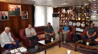 Dağcılardan Başkan Dede'ye Ziyaret