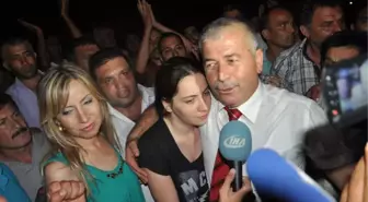 Mahmutlar'da Tahliye Sevinci