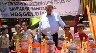 5 Litre Atık Yağa 1 Litre Ayçiçek Yağı