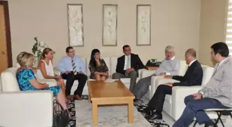 Kadın ve Genç Girişimciler Başkan Akaydın'ı Ziyaret Etti