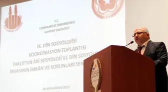 Taklitten Ârî Sosyoloji ve Din Sosyolojisi İnşasının İmkan ve Sorunları Sempozyumu