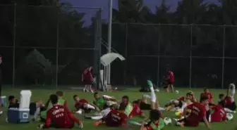 U20 Milli Takımı Gaziantep'te Antrenmana Başladı