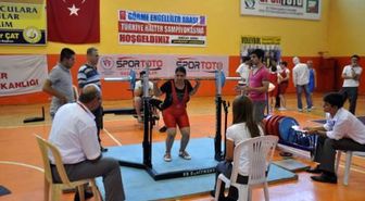 Görme Engeliler Arası Türkiye Halter Şampiyonası Sona Erdi