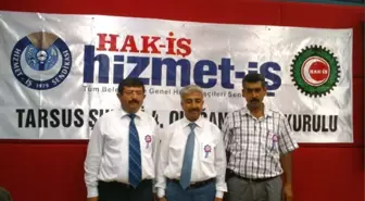 Hizmet-İş Sendikası Tarsus Şubesinde Hüseyin Gün, Güven Tazeledi