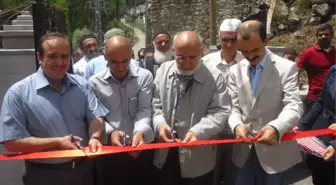 Tortum Uzunkavak Köyü Cami Törenle İbadete Açıldı