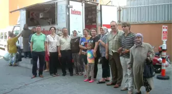 Burhaniye'de Esnaflar Lokma Döktürdü