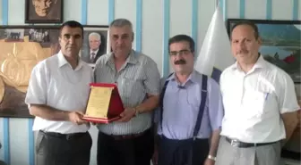 Ödemiş HEM'den Şoförler Odası'na Plaketli Teşekkür