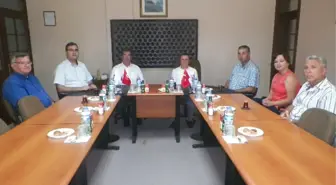 Söke Kaymakamı Demirezer'den Söke Ticaret Borsası'na Ziyaret