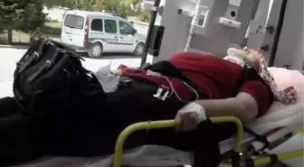 Otomobil Şarampole Devrildi: 2 Yaralı