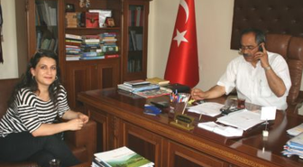 Aa Erzurum Bölge Müdürü Konuk'tan, Ziyaret