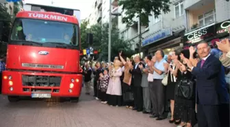 Bereket Konvoyuna Coşkulu Uğurlama