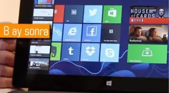 Windows 8'li Bilgisayar Sayısı Nihayet Vista'yı Geçti