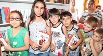 Başkan Karabağ Kütüphane Söznü Tuttu