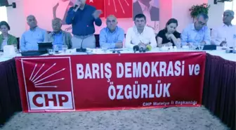 CHP'nin Çözüm Süreci Heyeti Malatya'da