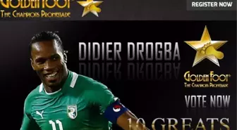 Drogba 'Altın Ayak' Oylamasında Birinci Sırada