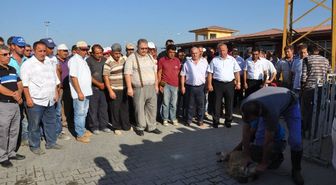 Ölümden Dönen 4 İşçi İçin Kurban Kesildi