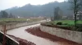 Arıt Çayı'nda Taşkın Koruma Çalışamaları Başlıyor